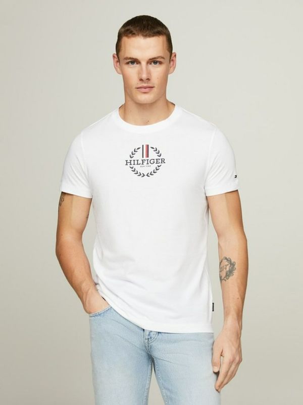 Tommy Hilfiger Tommy Hilfiger T-shirt Byal