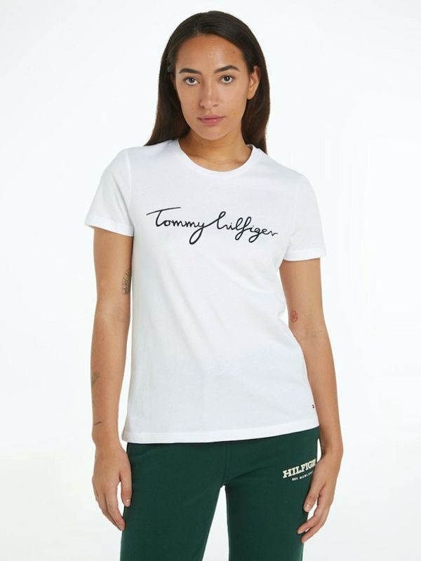 Tommy Hilfiger Tommy Hilfiger T-shirt Byal