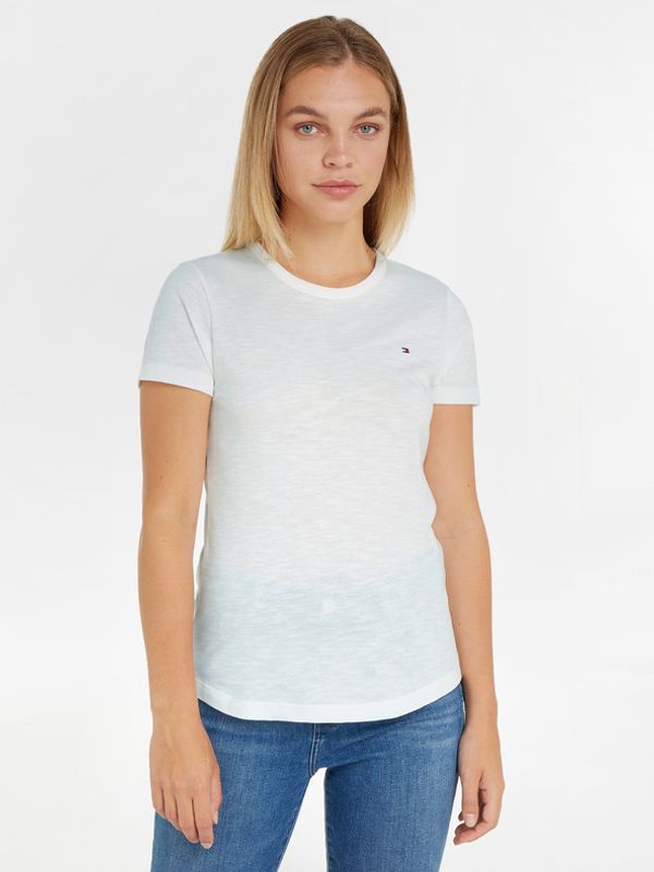 Tommy Hilfiger Tommy Hilfiger T-shirt Byal
