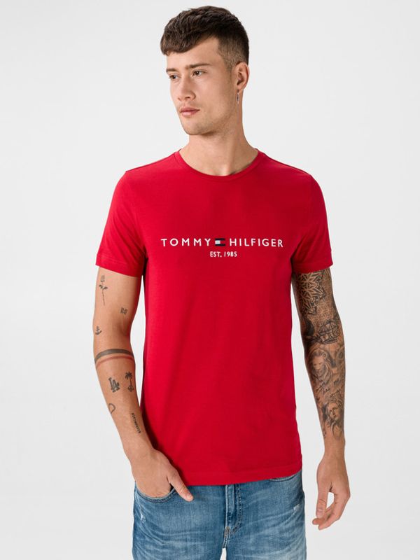 Tommy Hilfiger Tommy Hilfiger T-shirt Cherven