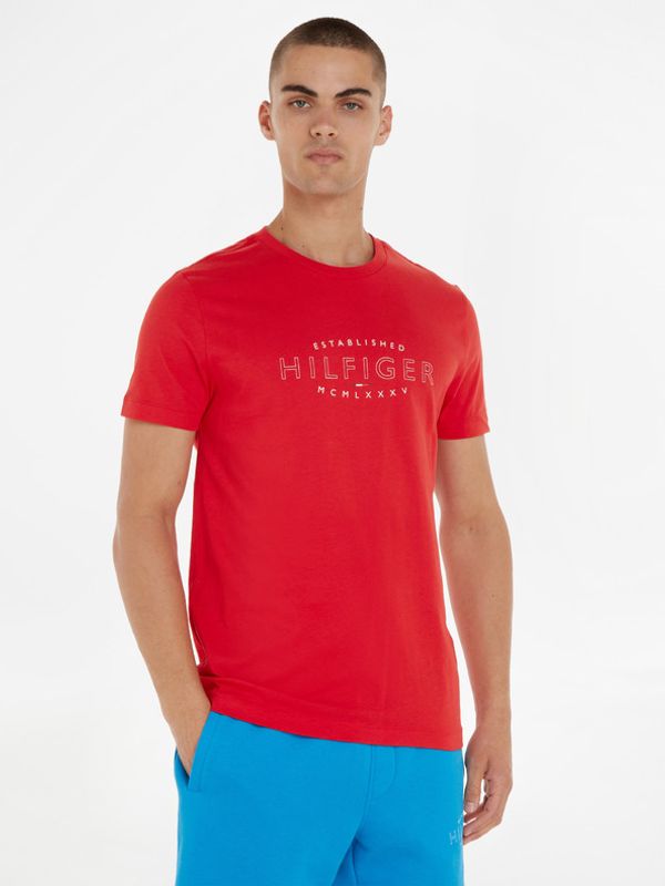Tommy Hilfiger Tommy Hilfiger T-shirt Cherven