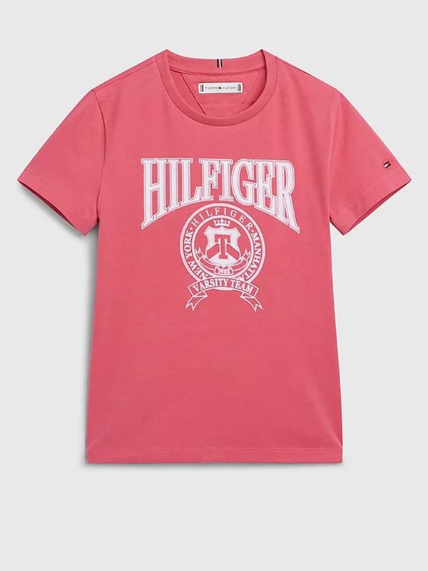 Tommy Hilfiger Tommy Hilfiger Тениска детски Rozov