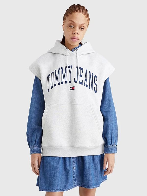 Tommy Jeans Tommy Jeans Collegiat Sweatshirt Siv