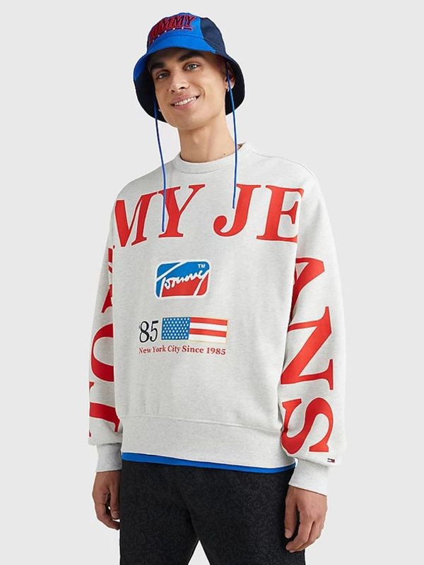 Tommy Jeans Tommy Jeans Sweatshirt Siv