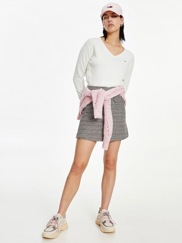 Tommy Jeans Tommy Jeans T-shirt Byal