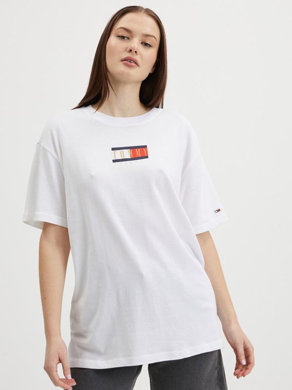 Tommy Jeans Tommy Jeans Vintage Flag Print T-shirt Byal