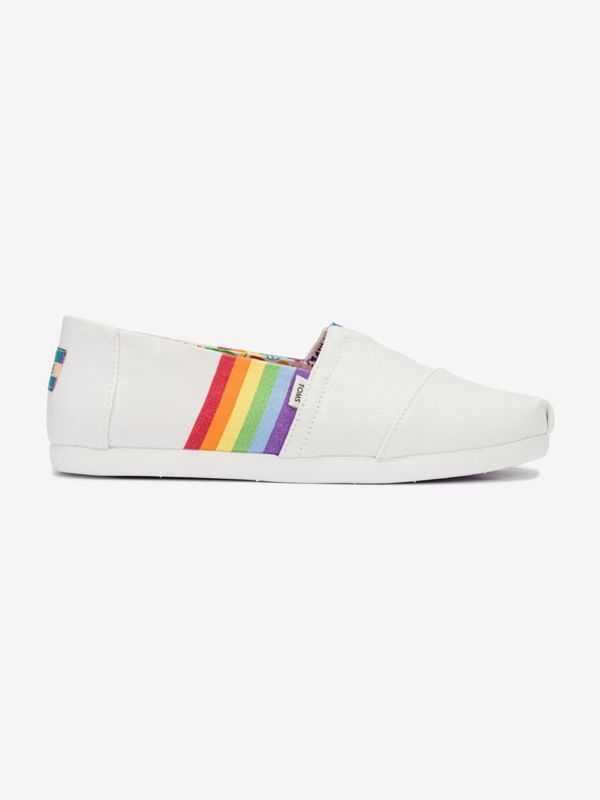TOMS TOMS Unity Canvas Обувки без връзки Byal