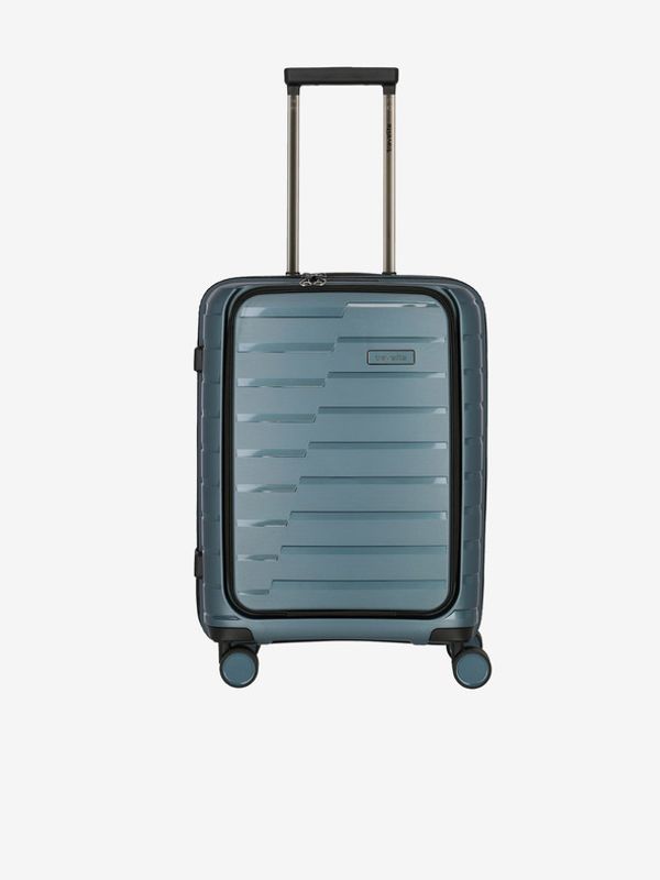 Travelite Travelite Air Base 4w S Front pocket Ice blue куфар Sin