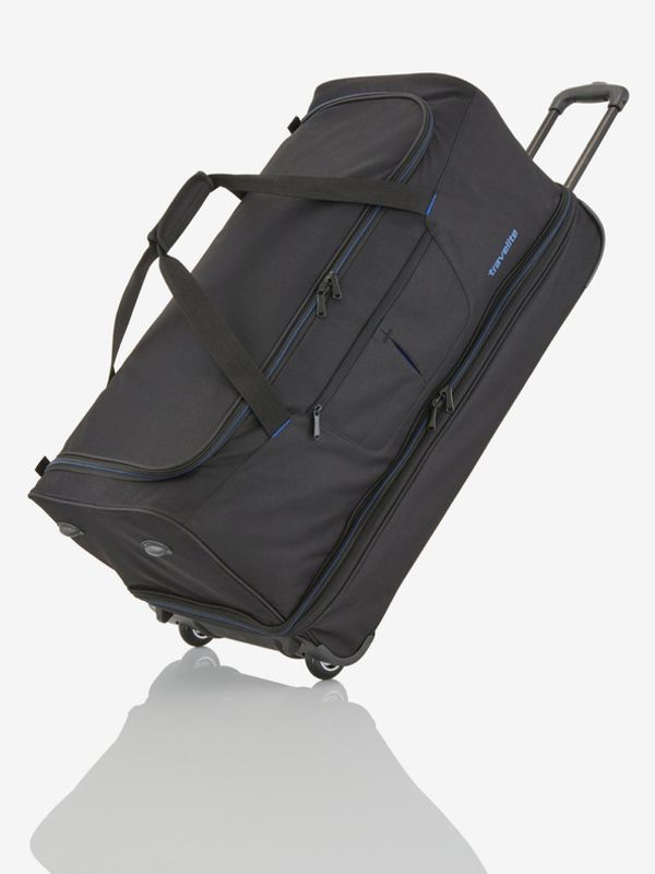 Travelite Travelite Basics Wheeled duffle L - černo-modrá Чанта Cheren