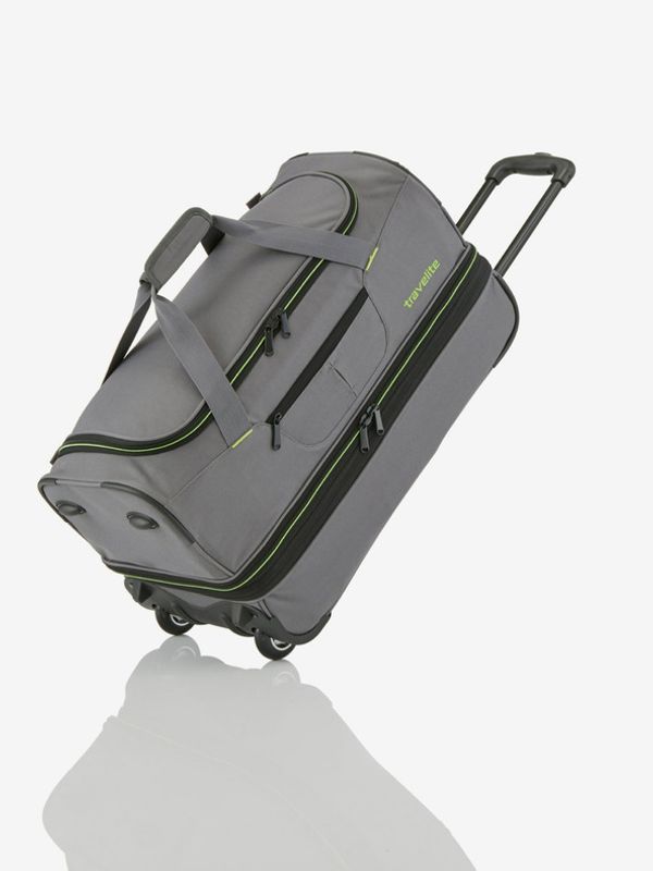 Travelite Travelite Basics Wheeled duffle S - šedo-zelená Чанта Siv