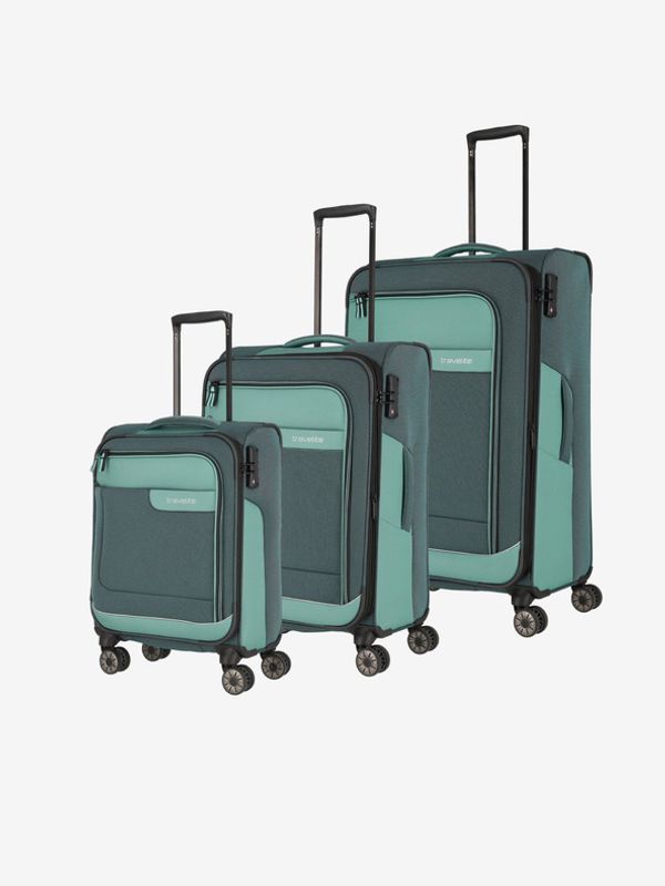 Travelite Travelite Viia 4w S,M,L + Duffle Комплект Zelen