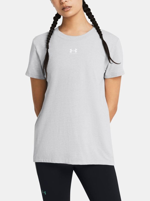 Under Armour Under Armour Campus Core SS T-shirt Siv
