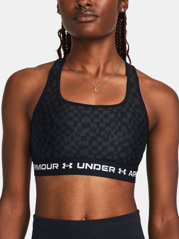 Under Armour Under Armour Crossback Mid Print Cпортен Сутиен Cheren