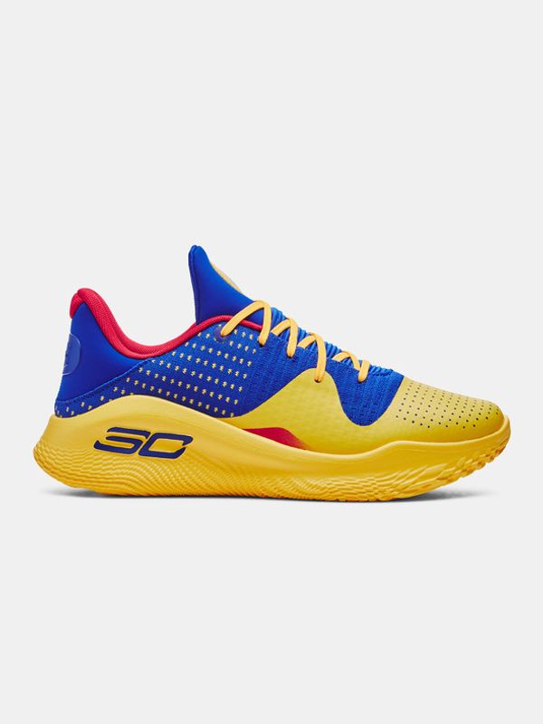 Under Armour Under Armour Curry 4 Low Flotro Спортни обувки Sin