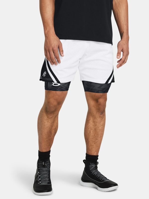 Under Armour Under Armour Curry Mesh Short 4 Къси панталони Byal
