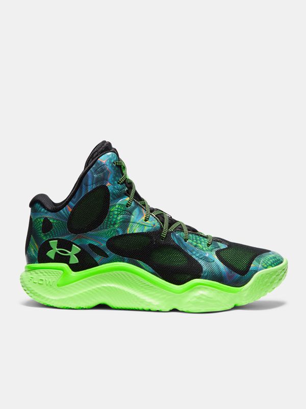 Under Armour Under Armour CURRY Spawn Flotro Спортни обувки Zelen