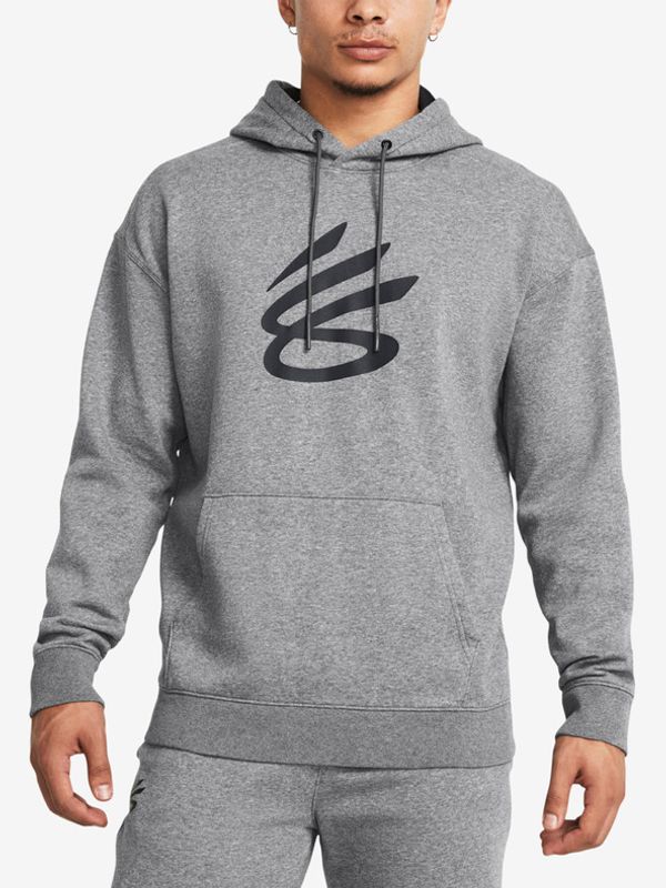 Under Armour Under Armour Curry Splash Hoodie Sweatshirt Siv