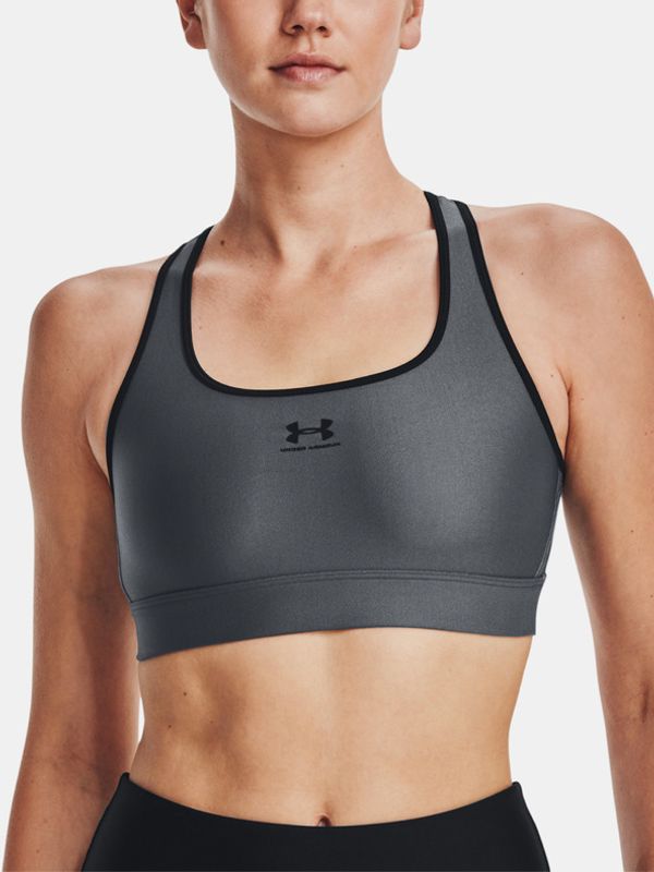 Under Armour Under Armour HG Armour Mid Padless Cпортен Сутиен Siv