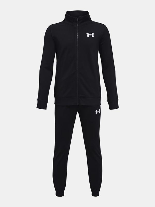 Under Armour Under Armour Knit Track Suit Анцузи детски Cheren