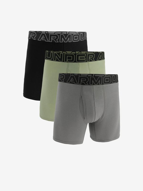 Under Armour Under Armour M UA Perf Cotton 6in Боксерки 3 броя Siv