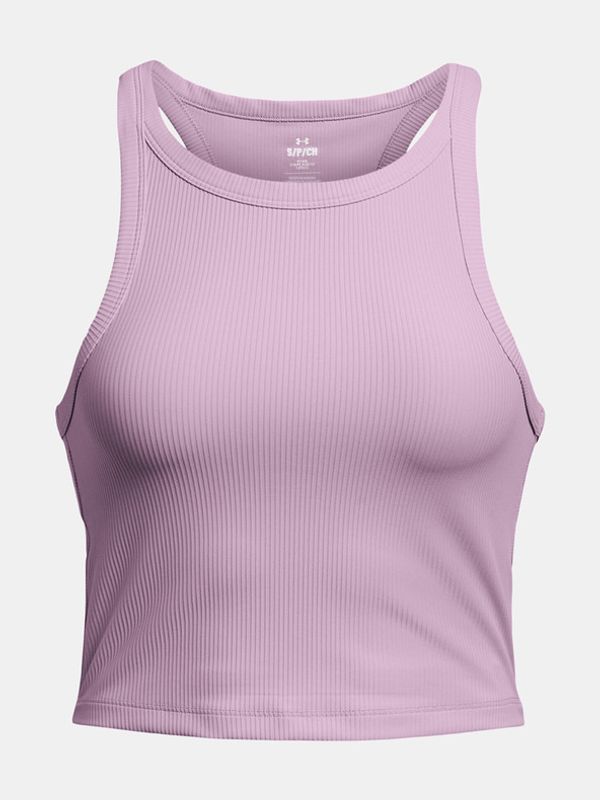 Under Armour Under Armour Meridian Rib Crop T-shirt Lilav