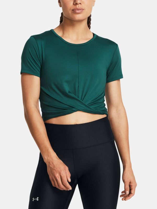 Under Armour Under Armour Motion Crossover Crop SS T-shirt Zelen