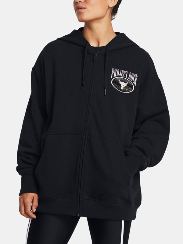 Under Armour Under Armour Project Rock HW Terry FZ OS Sweatshirt Cheren