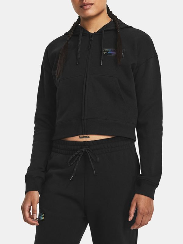 Under Armour Under Armour Project Rock HW Terry FZ Sweatshirt Cheren