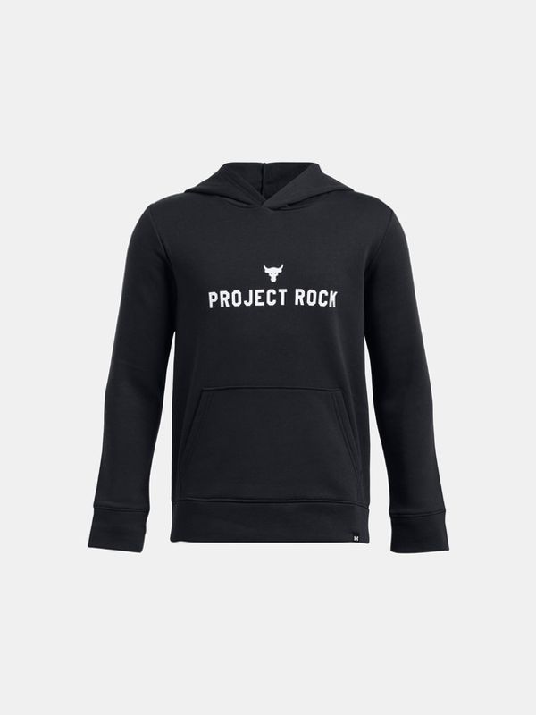 Under Armour Under Armour Project Rock Rival Hoodie Суитшърт детски Cheren