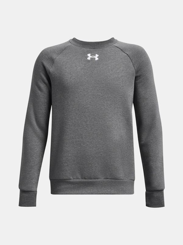 Under Armour Under Armour Rival Fleece Crew Суитшърт детски Siv
