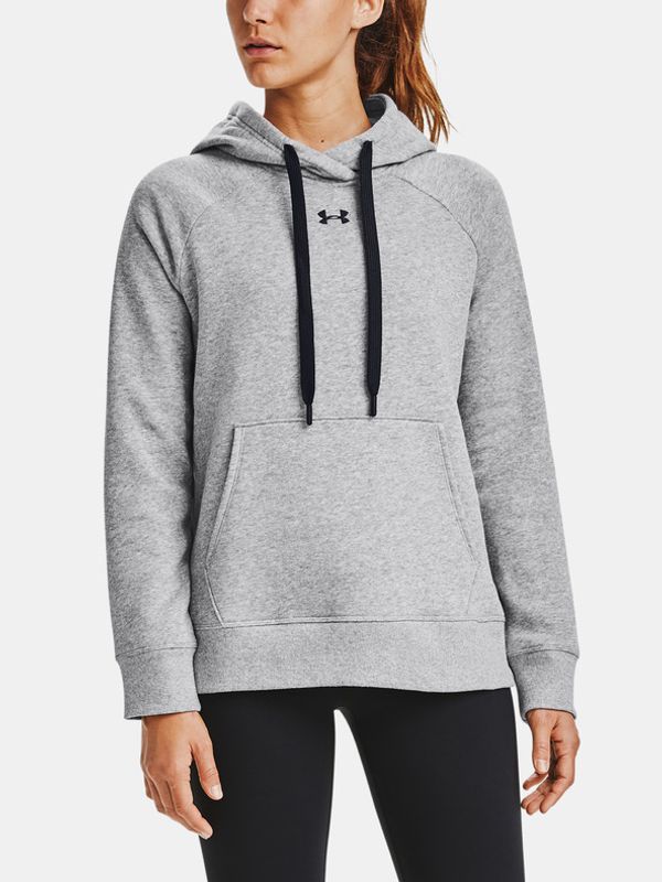 Under Armour Under Armour Rival Fleece HB Hoodie Sweatshirt Siv