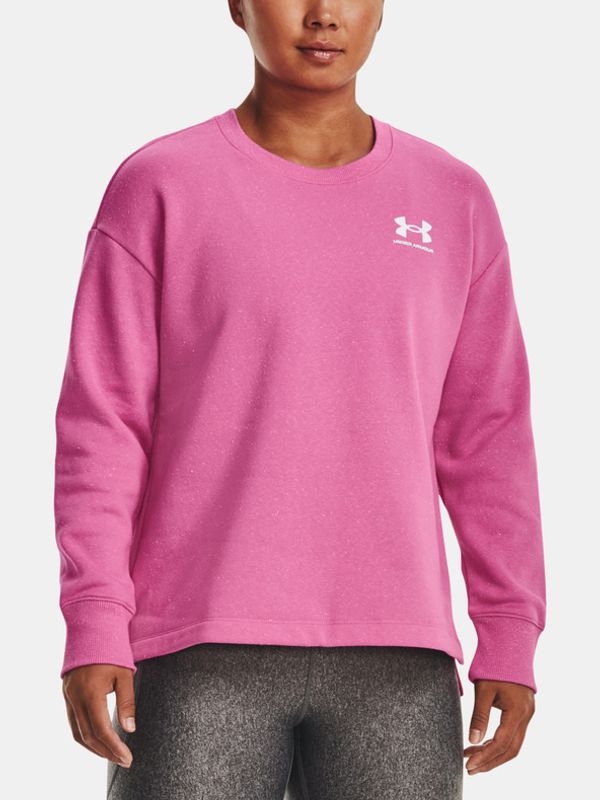 Under Armour Under Armour Rival Fleece Oversize Crew Sweatshirt Rozov