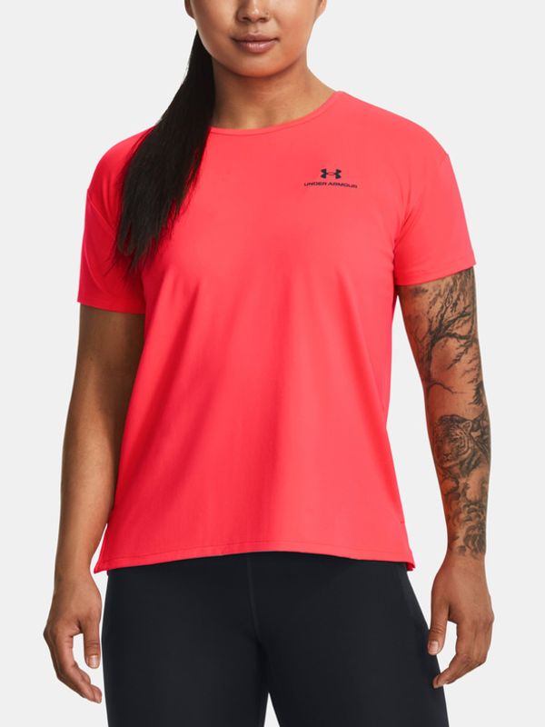 Under Armour Under Armour Rush Energy T-shirt Cherven