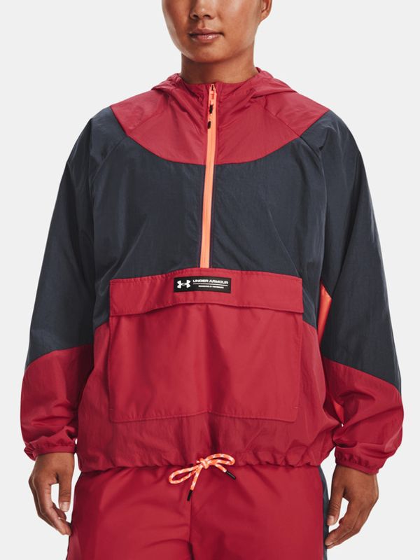 Under Armour Under Armour Rush Woven Anorak Яке Cherven