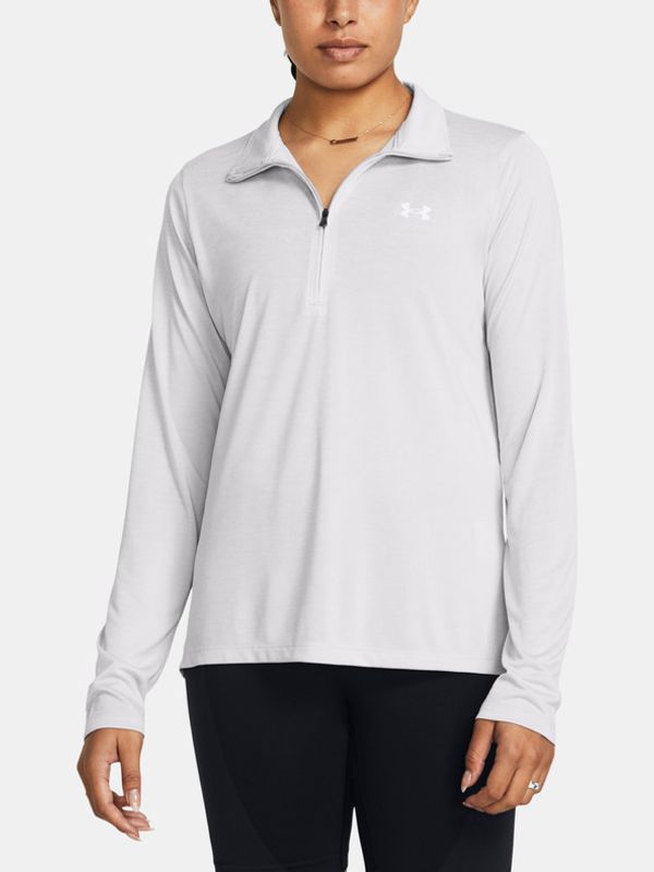 Under Armour Under Armour Tech 1/2 Zip- Twist T-shirt Siv