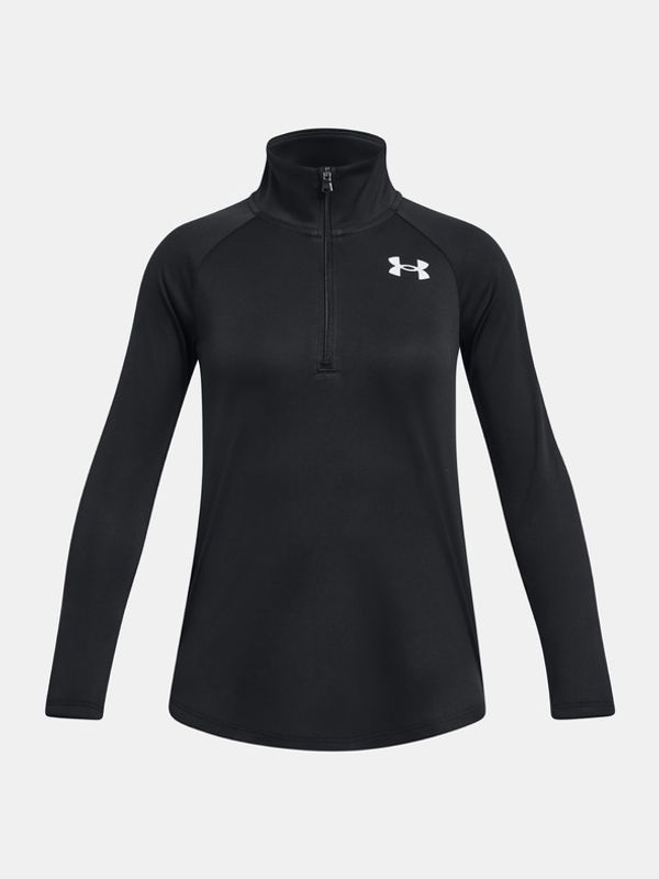 Under Armour Under Armour Tech Graphic 1/2 Zip Тениска детски Cheren