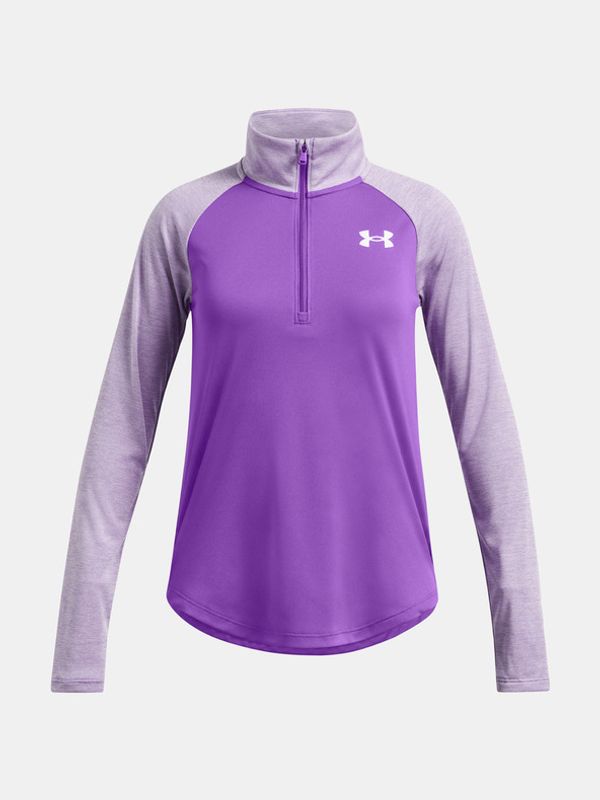 Under Armour Under Armour Tech Graphic 1/2 Zip Тениска детски Lilav