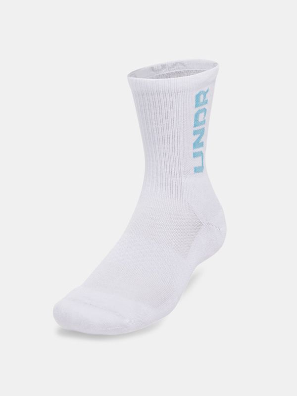Under Armour Under Armour UA 3-Maker Mid-Crew Чорапи 3 чифта Byal