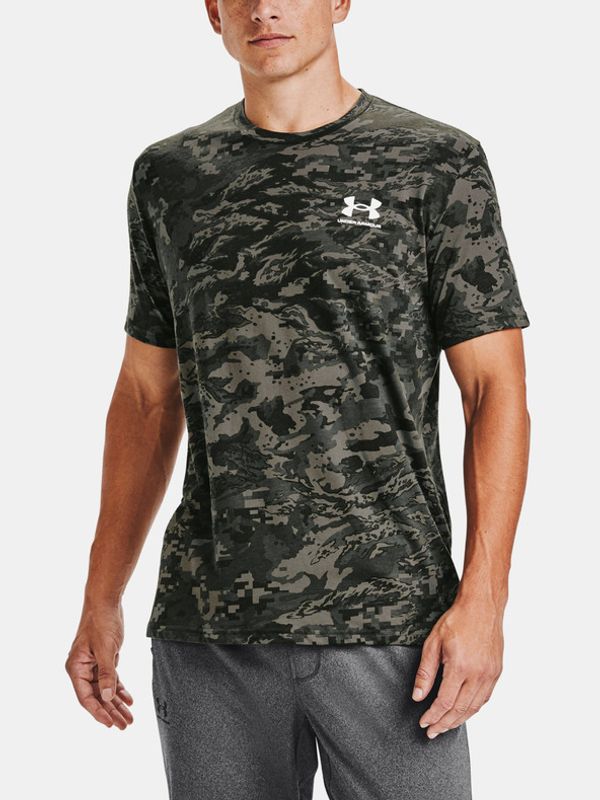 Under Armour Under Armour UA ABC Camo SS T-shirt Zelen