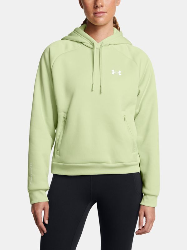 Under Armour Under Armour UA Armour Flc Pro Hdy Sweatshirt Zelen