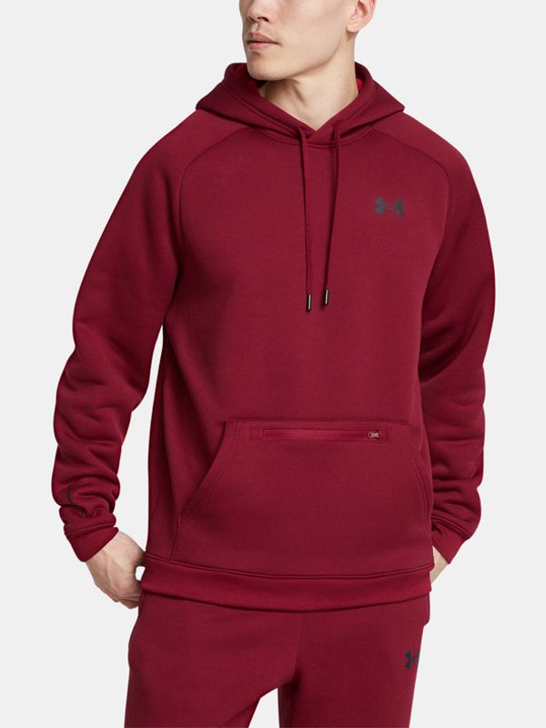 Under Armour Under Armour UA Armour Flc Pro Kanga HD Sweatshirt Cherven