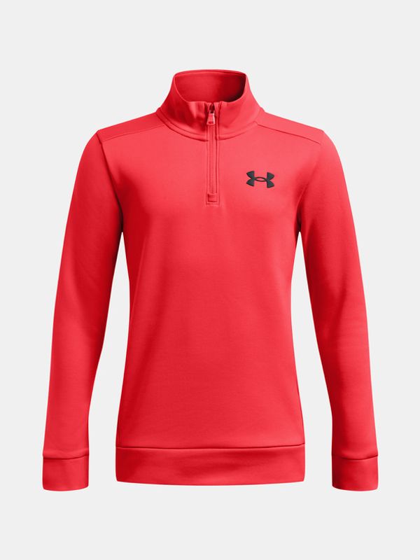 Under Armour Under Armour UA Armour Fleece 1/4 Zip Суитшърт детски Cherven