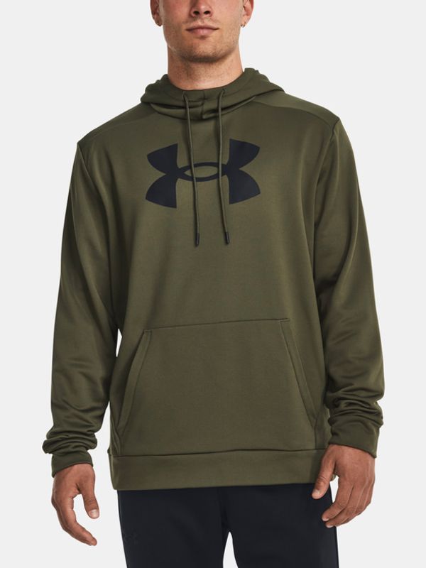 Under Armour Under Armour UA Armour Fleece Big Logo HD Sweatshirt Zelen