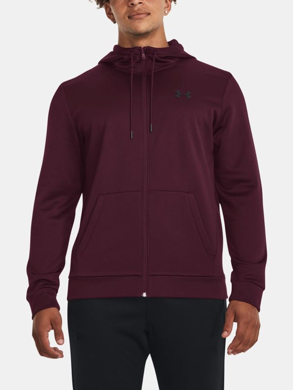 Under Armour Under Armour UA Armour Fleece FZ Sweatshirt Cherven