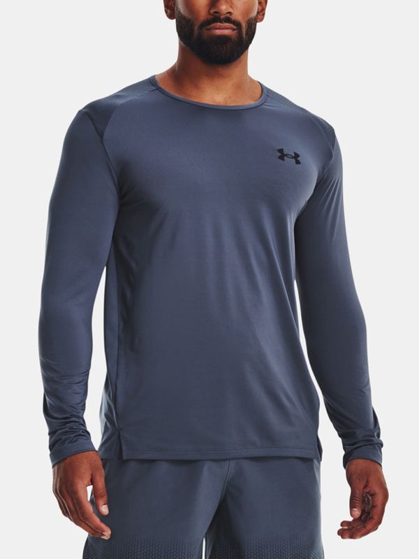 Under Armour Under Armour UA Armourprint LS T-shirt Siv