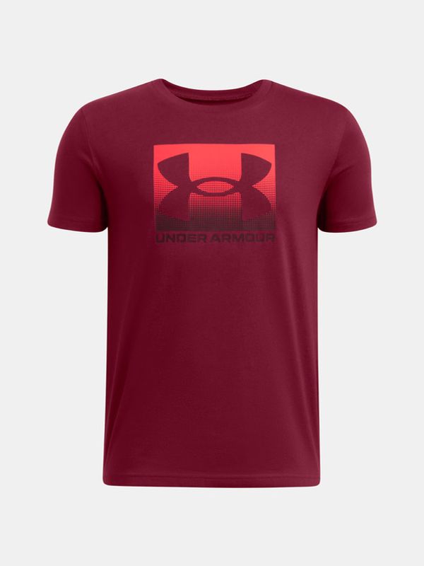 Under Armour Under Armour UA B Boxed Sports Update SS Тениска детски Cherven
