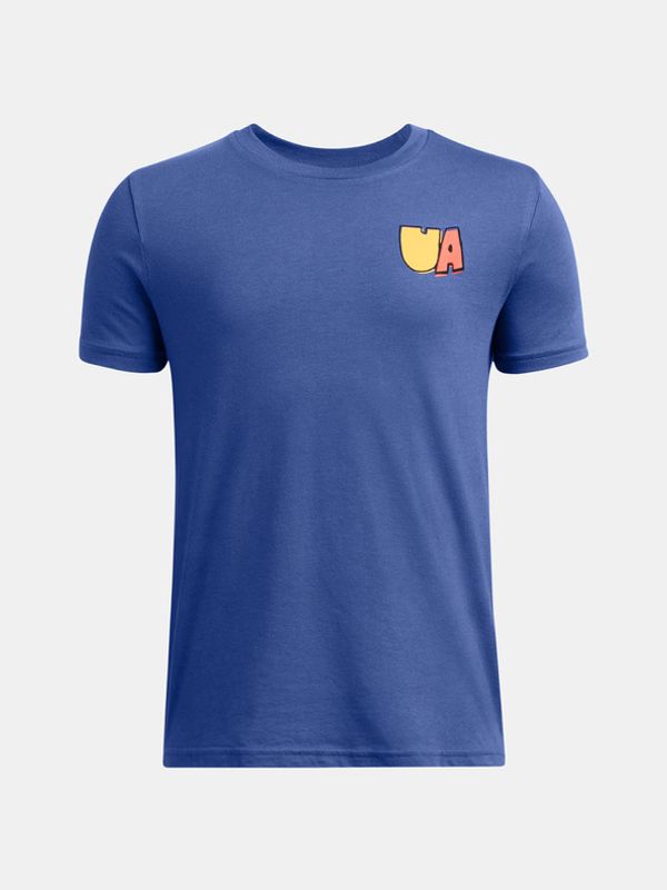 Under Armour Under Armour UA B Bts Cartoon Letters SS Тениска детски Sin