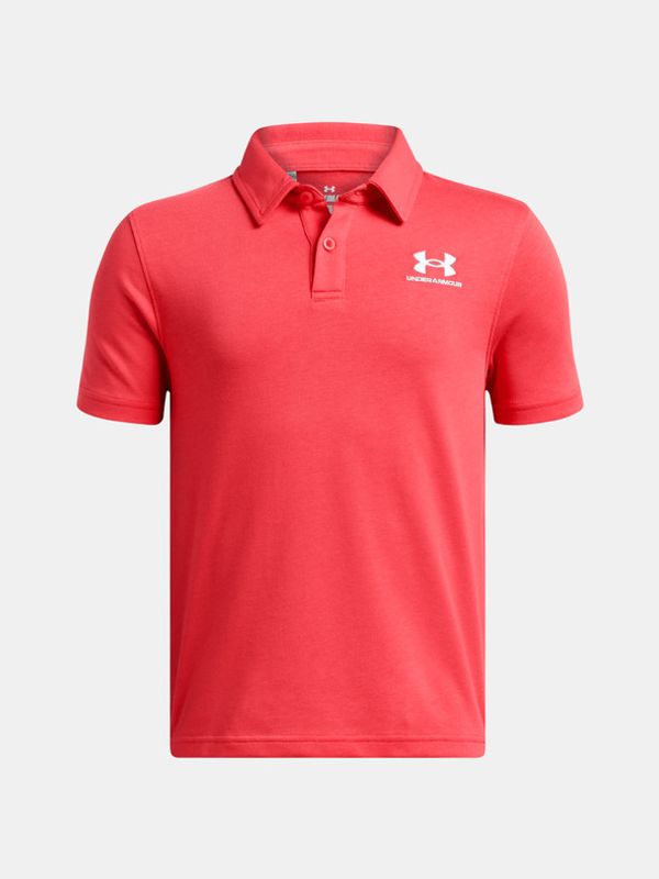 Under Armour Under Armour UA B Icon Polo Тениска детски Cherven