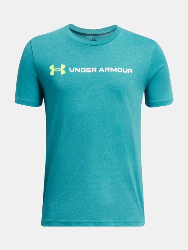 Under Armour Under Armour UA B Logo Wordmarrk SS Тениска детски Sin