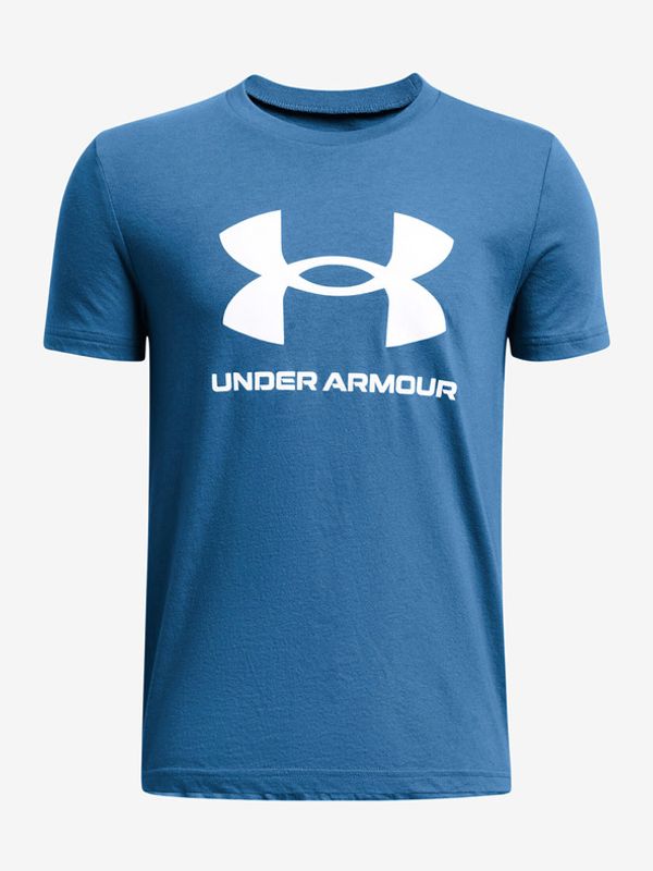Under Armour Under Armour UA B Sportstyle Logo SS Тениска детски Sin